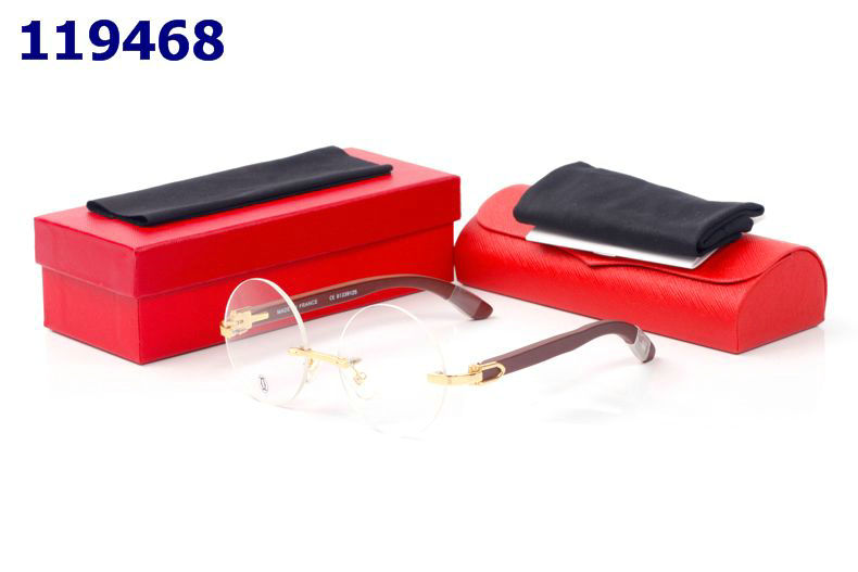 Wholesale Cheap Cartier Round Lens Eyeglasses for sale