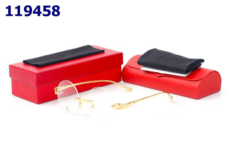 Wholesale Cheap Cartier Round Lens Eyeglasses for sale