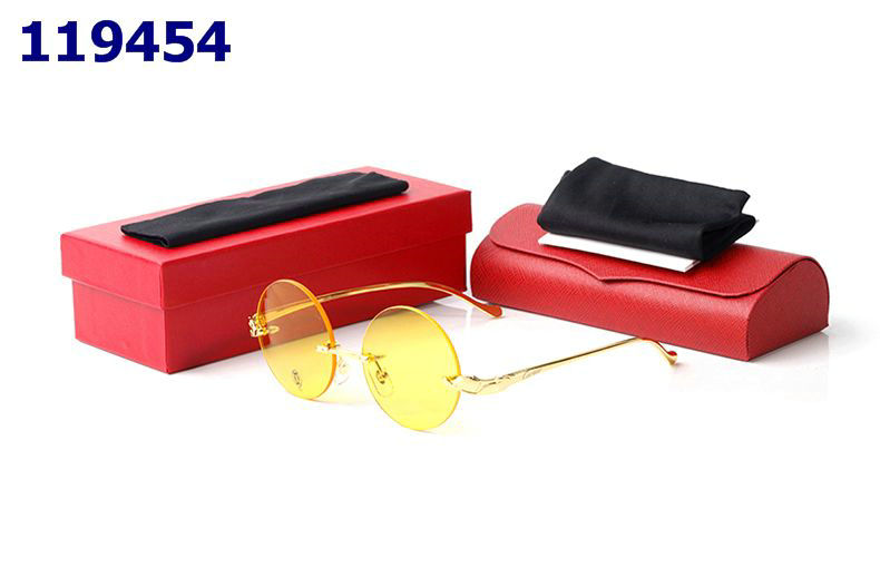 Wholesale Cheap Cartier Round Lens Eyeglasses for sale