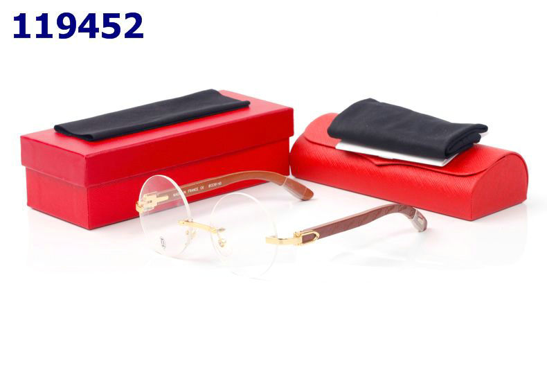 Wholesale Cheap Cartier Round Lens Eyeglasses for sale