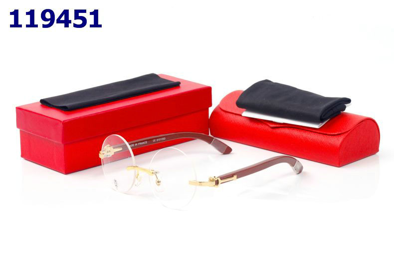Wholesale Cheap Cartier Round Lens Eyeglasses for sale