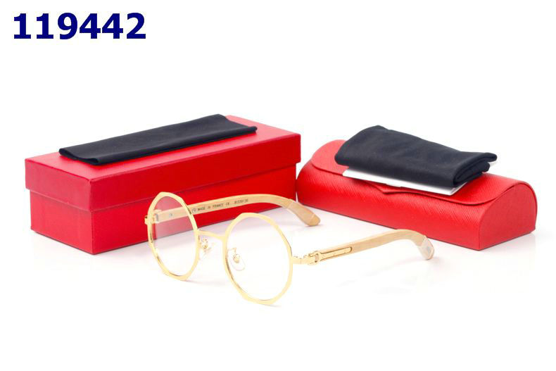 Wholesale Cheap Cartier Round Lens Eyeglasses for sale