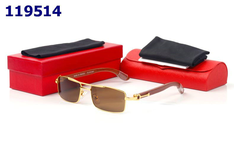 Wholesale Cheap Cartier Eyeglasses Wood Frames for sale