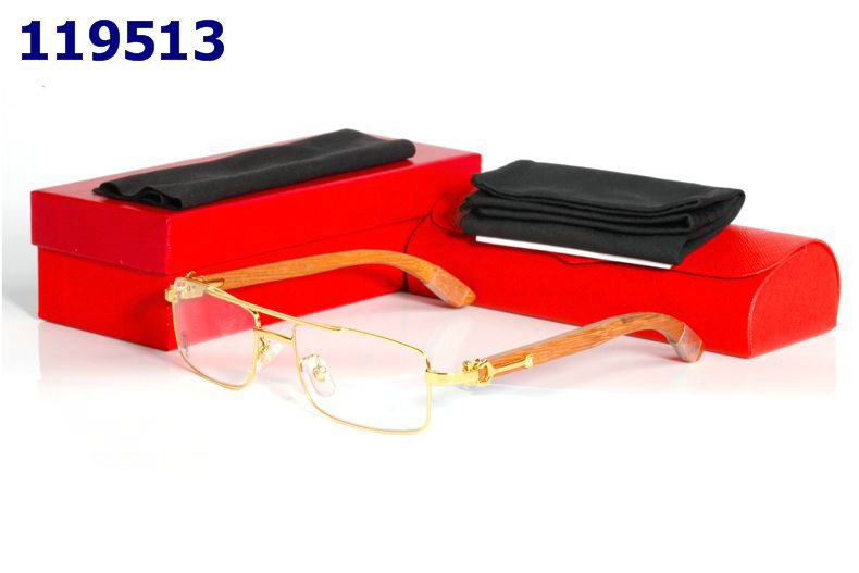 Wholesale Cheap Cartier Eyeglasses Wood Frames for sale