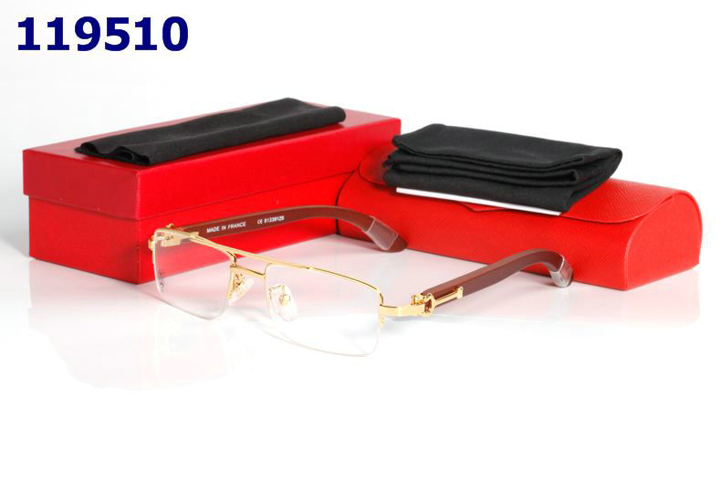 Wholesale Cheap Cartier Eyeglasses Wood Frames for sale