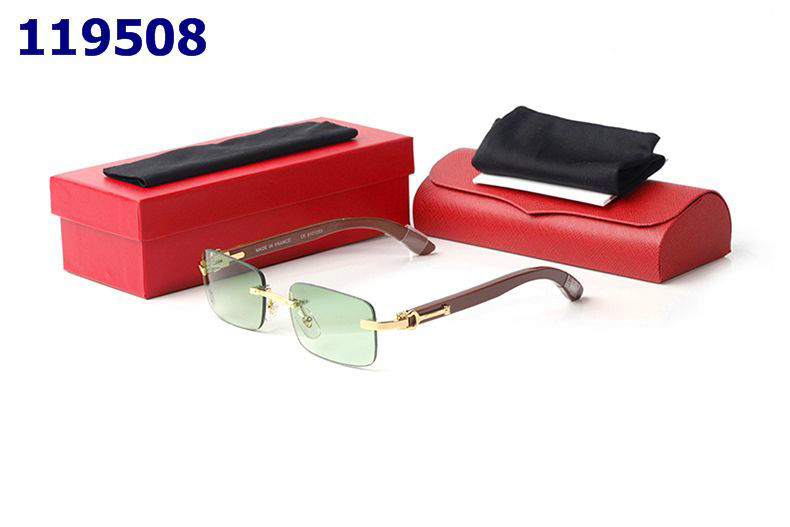 Wholesale Cheap Cartier Eyeglasses Wood Frames for sale