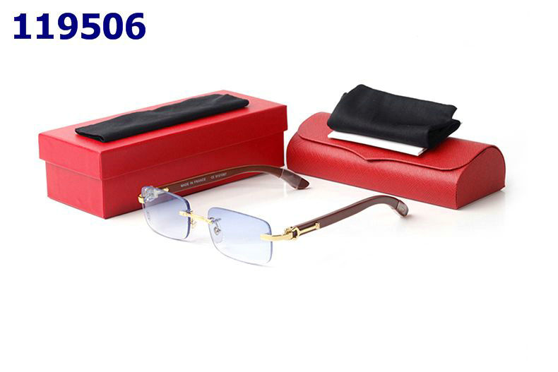 Wholesale Cheap Cartier Eyeglasses Wood Frames for sale