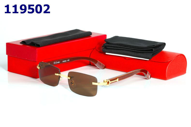 Wholesale Cheap Cartier Eyeglasses Wood Frames for sale