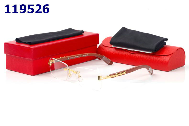 Wholesale Cheap Cartier Samsung Wooden Leg glasses Frames for sale