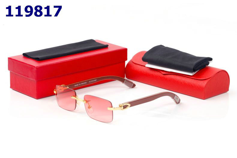 Wholesale Cheap Cartier Eyeglasses Wooden Frames for sale
