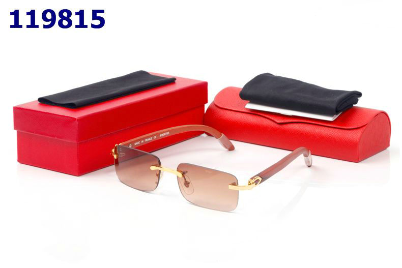 Wholesale Cheap Cartier Eyeglasses Wooden Frames for sale