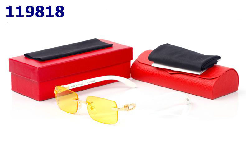 Wholesale Cheap Cartier Eyeglasses Wooden Frames for sale