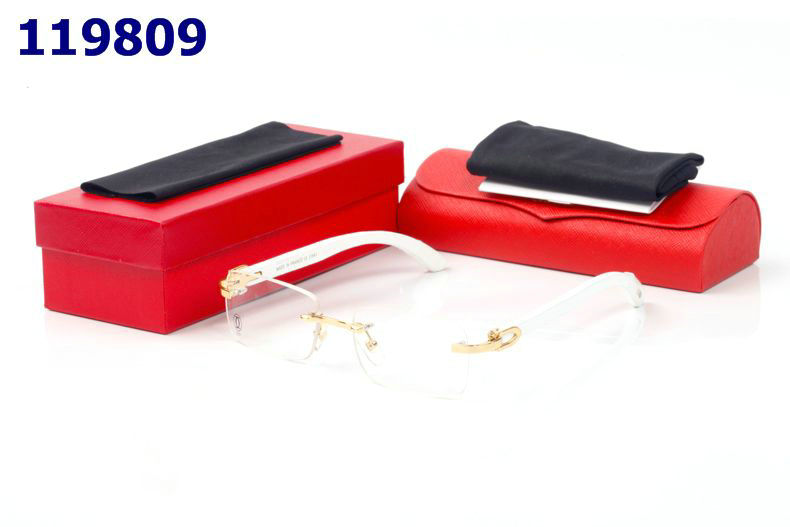 Wholesale Cheap Cartier Eyeglasses Wooden Frames for sale