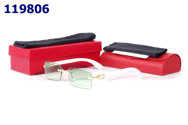 Wholesale Cheap Cartier Eyeglasses Wooden Frames for sale