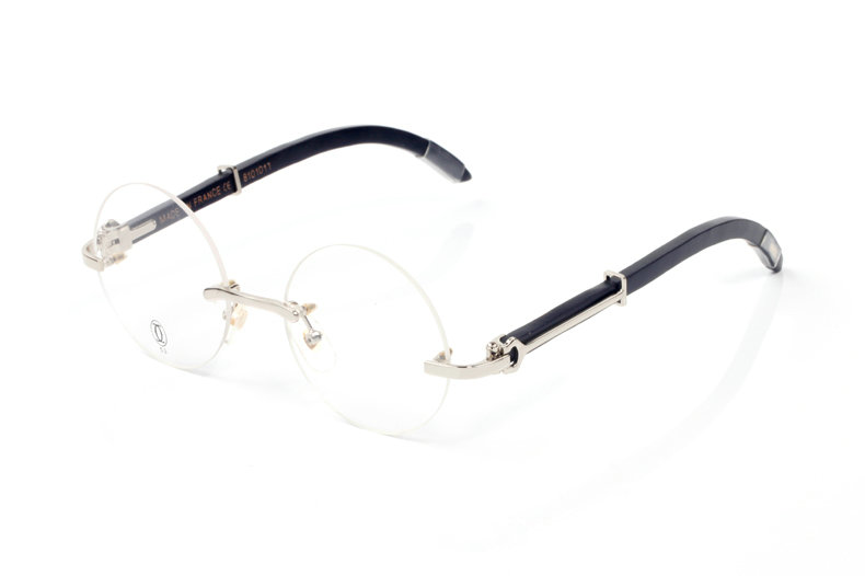 Wholesale Cheap Cartier Round Lens Eyeglasses Frames for sale