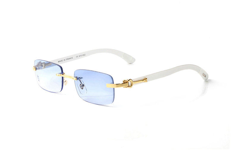 Wholesale Cheap Cartier Metal Eyeglasses Wood Frames for sale