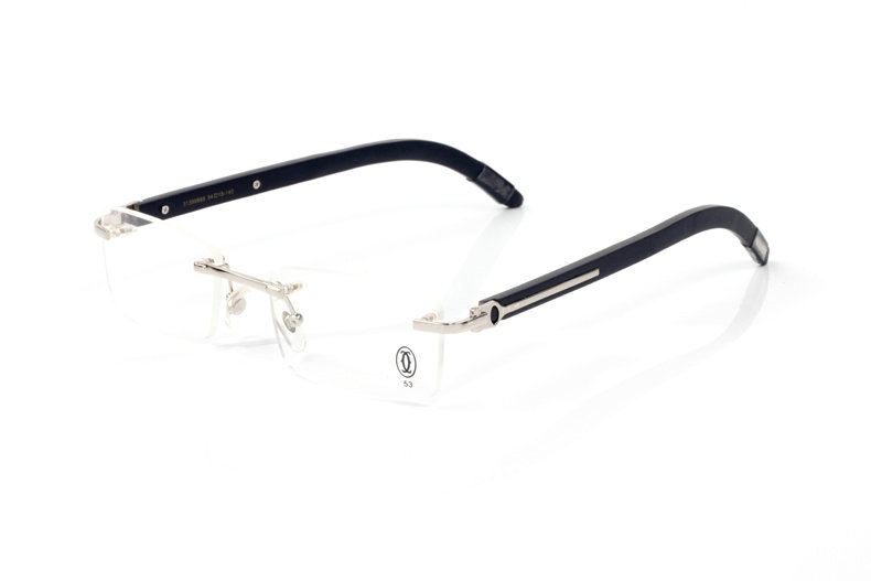 Wholesale Cheap Cartier Wooden Leg glasses Frames for sale
