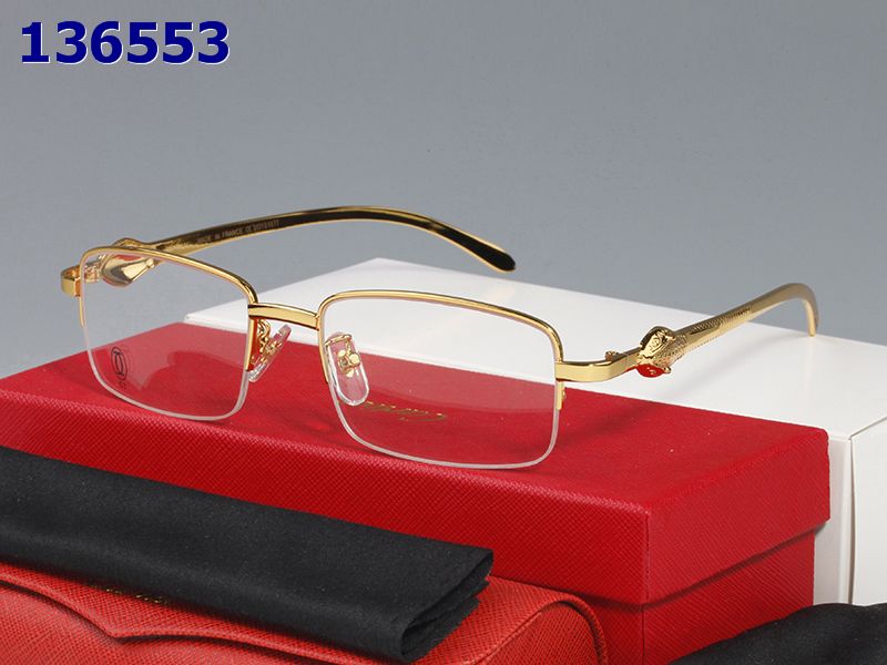 Wholesale Cheap Cartier Panthere Metal Eyeglasses for sale