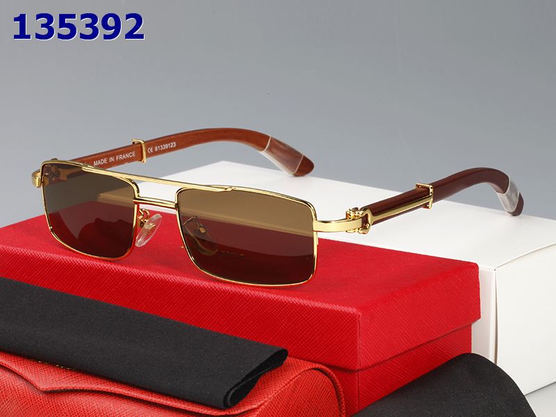 Wholesale Cheap Cartier Glasses Wood Frames for sale