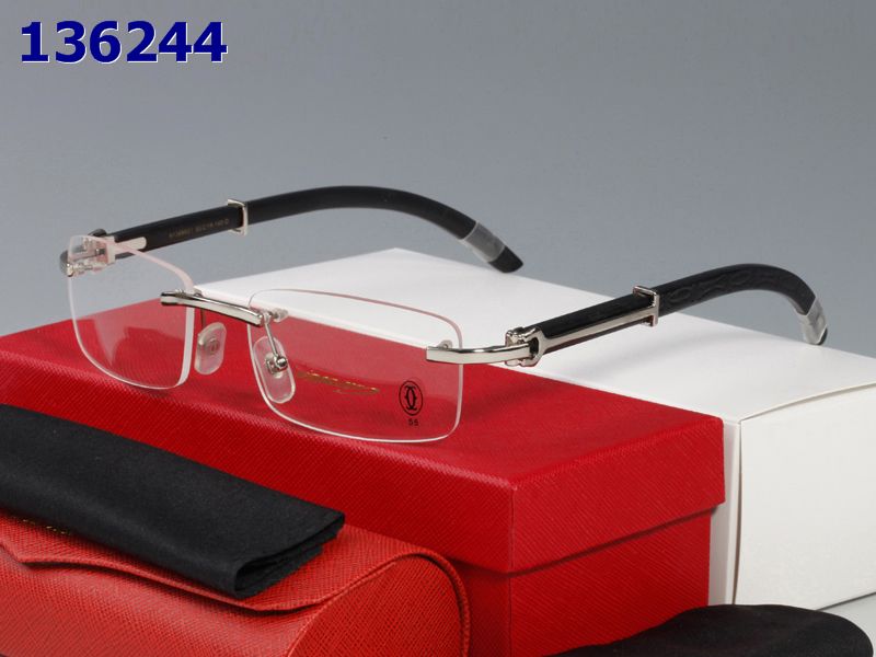 Wholesale Cheap Cartier Glasses Wood Frames for sale