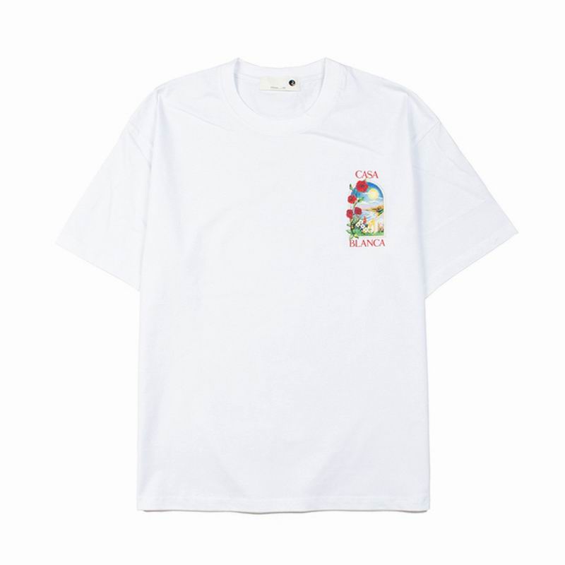 Wholesale Cheap C.asablanca Men's Short Sleeve Designer T Shirts for Sale