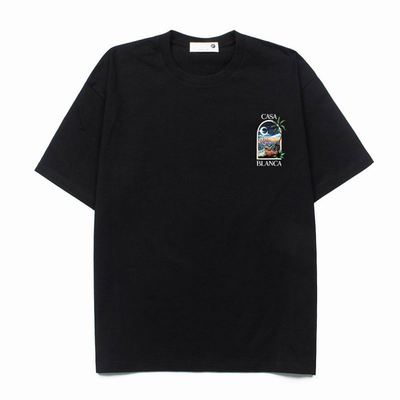 Wholesale Cheap C.asablanca Men's Short Sleeve Designer T Shirts for Sale