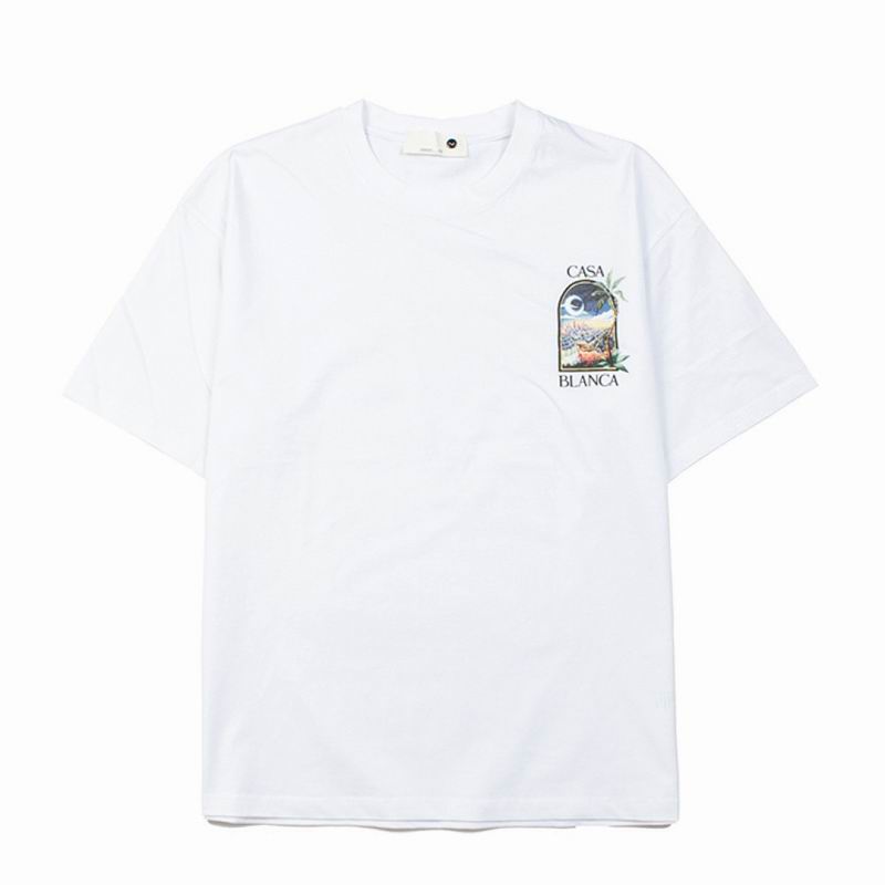 Wholesale Cheap C.asablanca Men's Short Sleeve Designer T Shirts for Sale