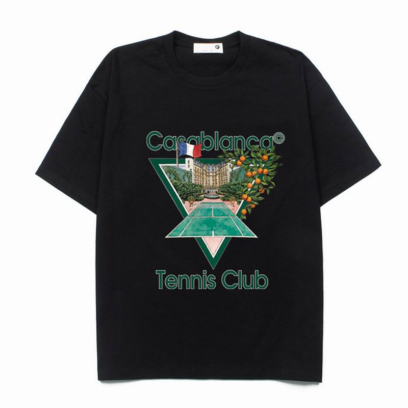 Wholesale Cheap C.asablanca Men's Short Sleeve Designer T Shirts for Sale