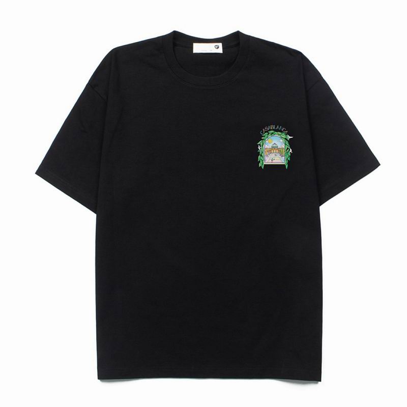 Wholesale Cheap C.asablanca Men's Short Sleeve Designer T Shirts for Sale
