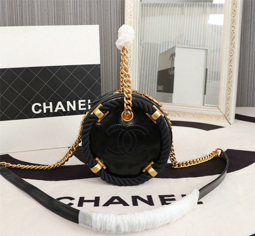 Wholesale High Quality Womens Mini Round leather bag for sale