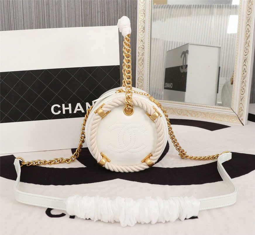 Wholesale High Quality Womens Mini Round leather bag for sale