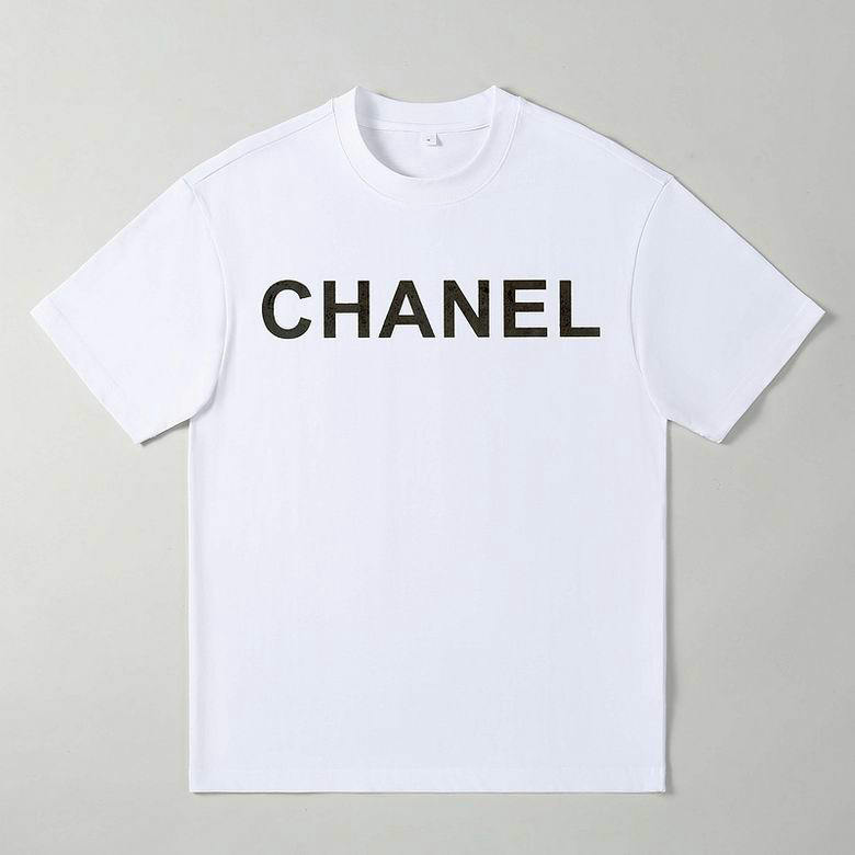 Wholesale Cheap C hanel Women Short Sleeve Lapel T Shirts for Sale
