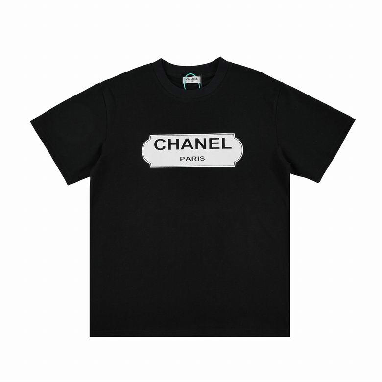 Wholesale Cheap C hanel Women Short Sleeve Lapel T Shirts for Sale