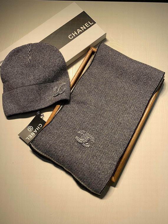 Wholesale Cheap C hanel Scarf hats for Sale