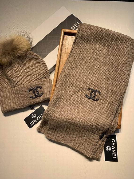Wholesale Cheap C hanel Scarf hats for Sale