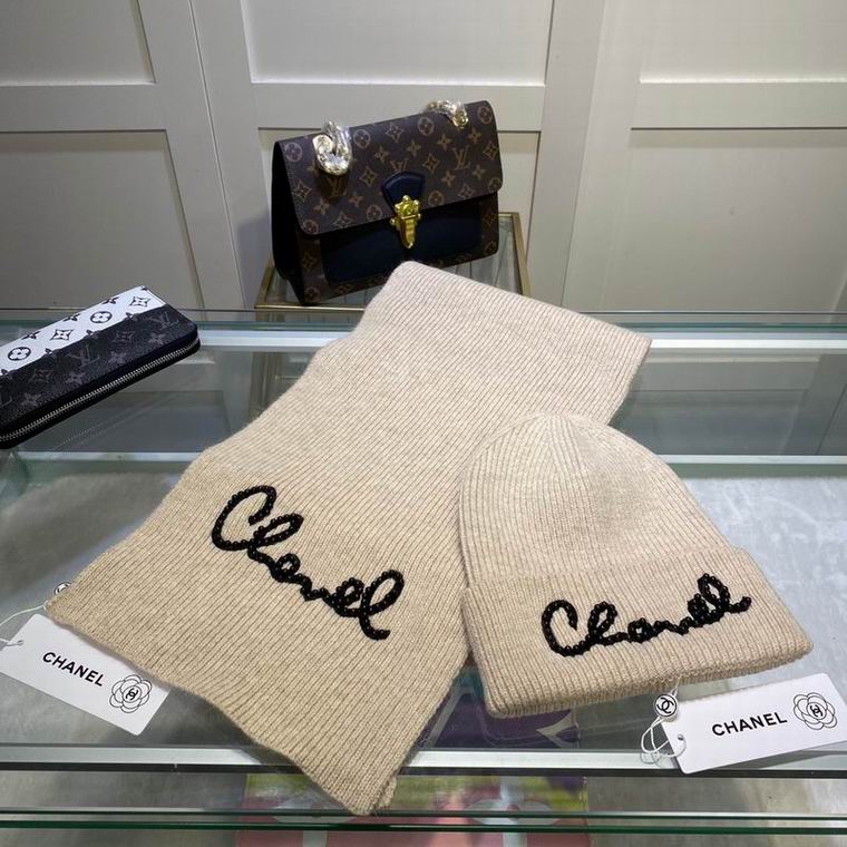Wholesale Cheap C hanel Scarf hats for Sale