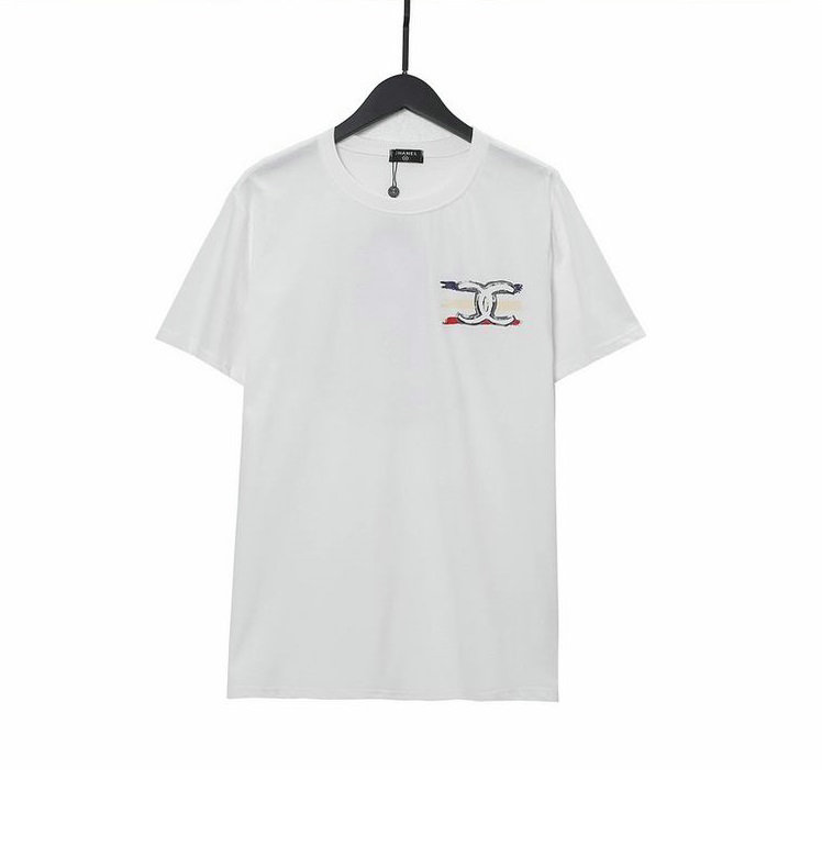 Wholesale Cheap C hanel Short Sleeve T shirts for Sale