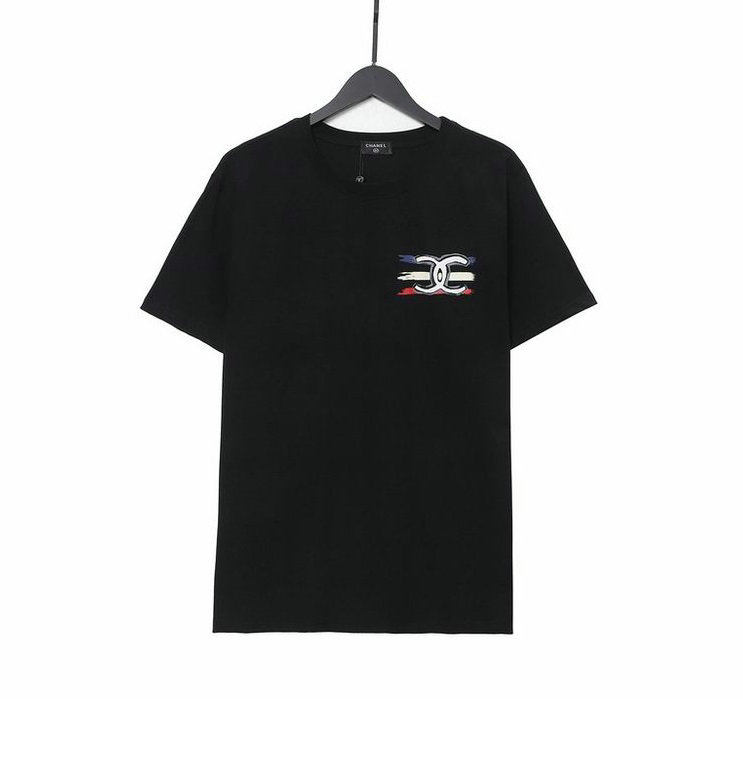 Wholesale Cheap C hanel Short Sleeve T shirts for Sale