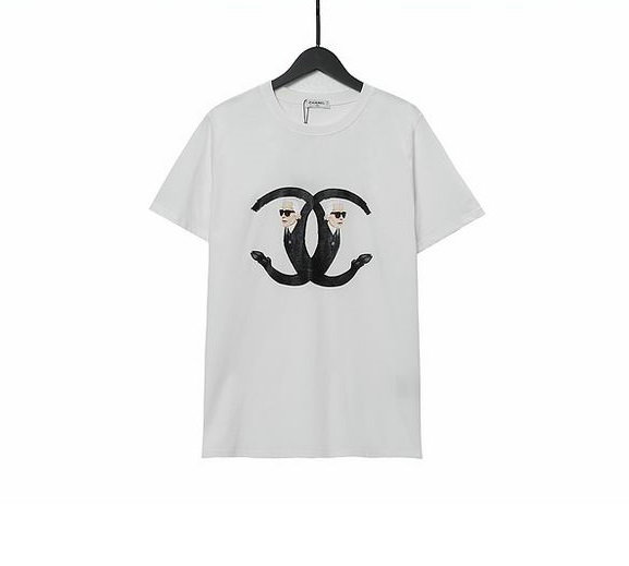Wholesale Cheap C hanel Short Sleeve T shirts for Sale