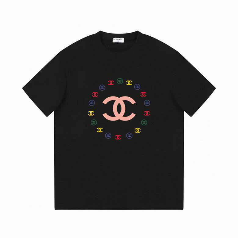 Wholesale Cheap C hanel Women Short Sleeve Lapel T Shirts for Sale