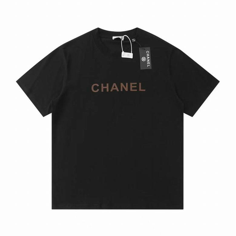 Wholesale Cheap C hanel Women Short Sleeve Lapel T Shirts for Sale