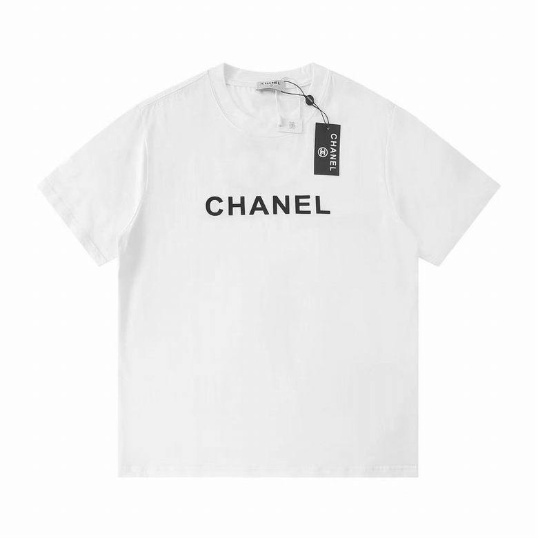 Wholesale Cheap C hanel Women Short Sleeve Lapel T Shirts for Sale
