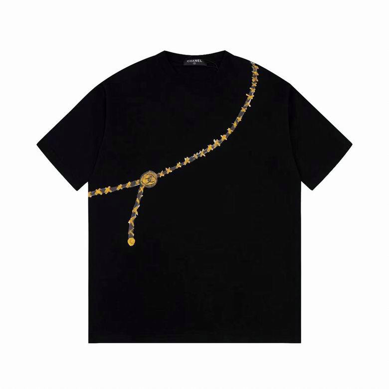 Wholesale Cheap C hanel Women Short Sleeve Lapel T Shirts for Sale