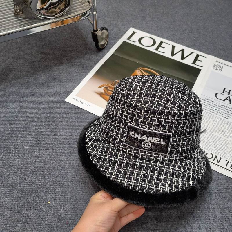 Wholesale Cheap C hanel Replica Designer Bucket Caps for Sale