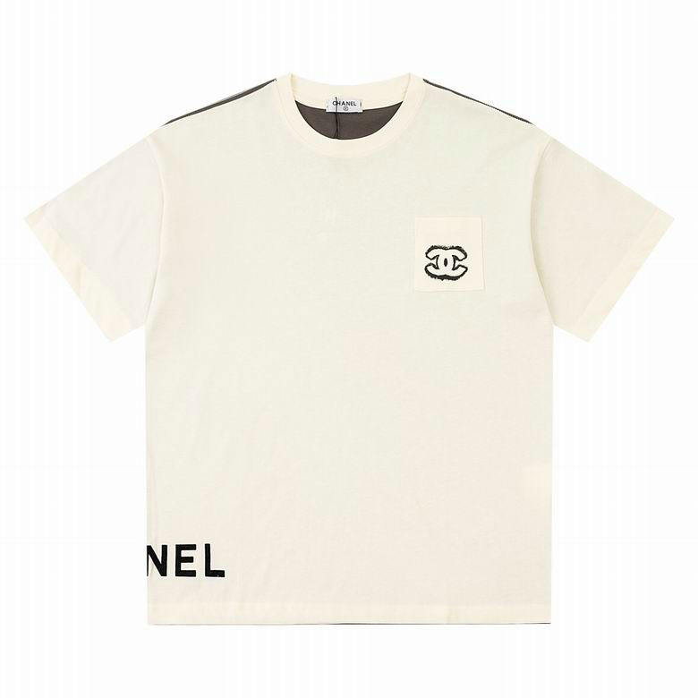 Wholesale Cheap C hanel Women Short Sleeve Lapel T Shirts for Sale