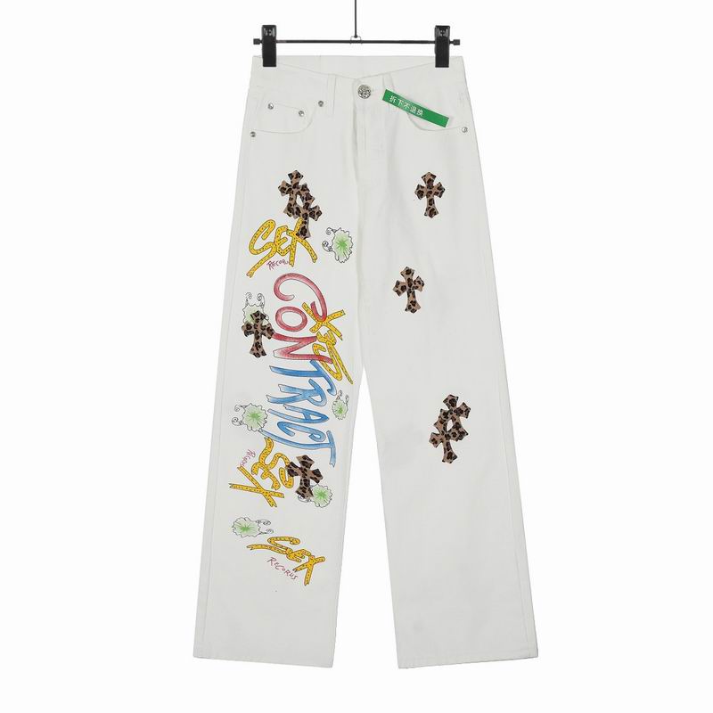 Wholesale Cheap High quality Chrome Hearts Designer Jeans for Sale