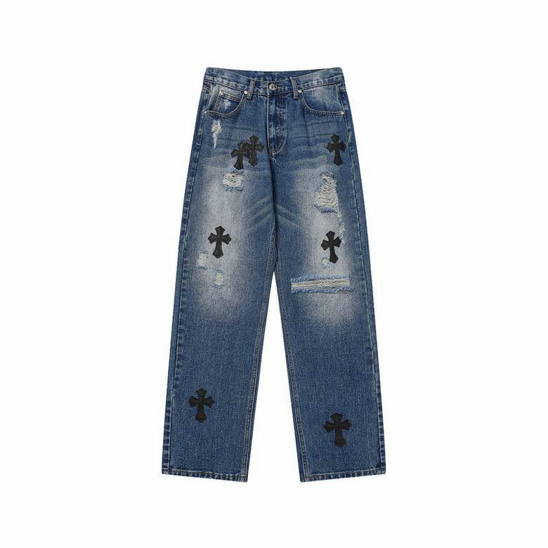 Wholesale Cheap Chrome Hearts Designer Jeans for Sale