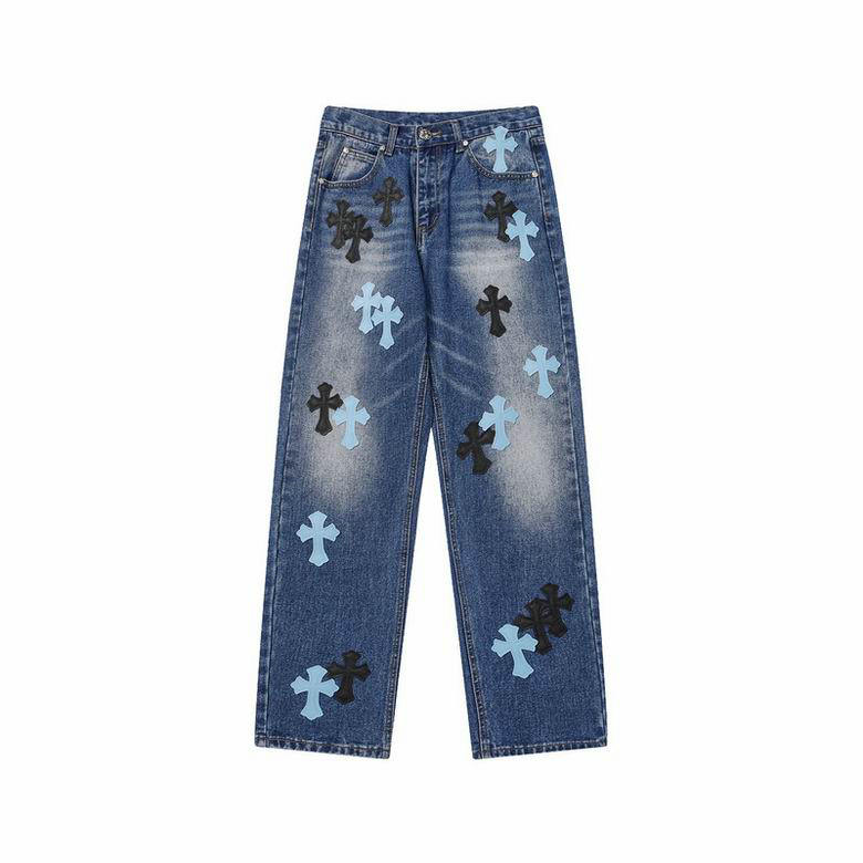 Wholesale Cheap Chrome Hearts Designer Jeans for Sale