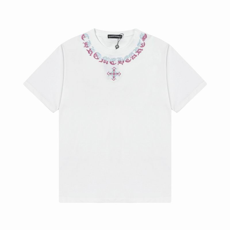 Wholesale High-quality Casual Chrome Hearts Short Sleeve Replica Designer T Shirts for Sale