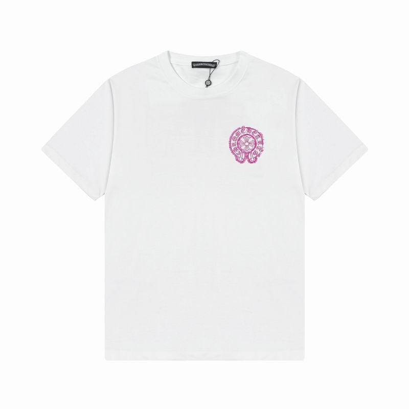 Wholesale High-quality Casual Chrome Hearts Short Sleeve Replica Designer T Shirts for Sale